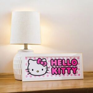 🩷NWT Framed Hello Kitty Wall Art - 18” x 10”🩷